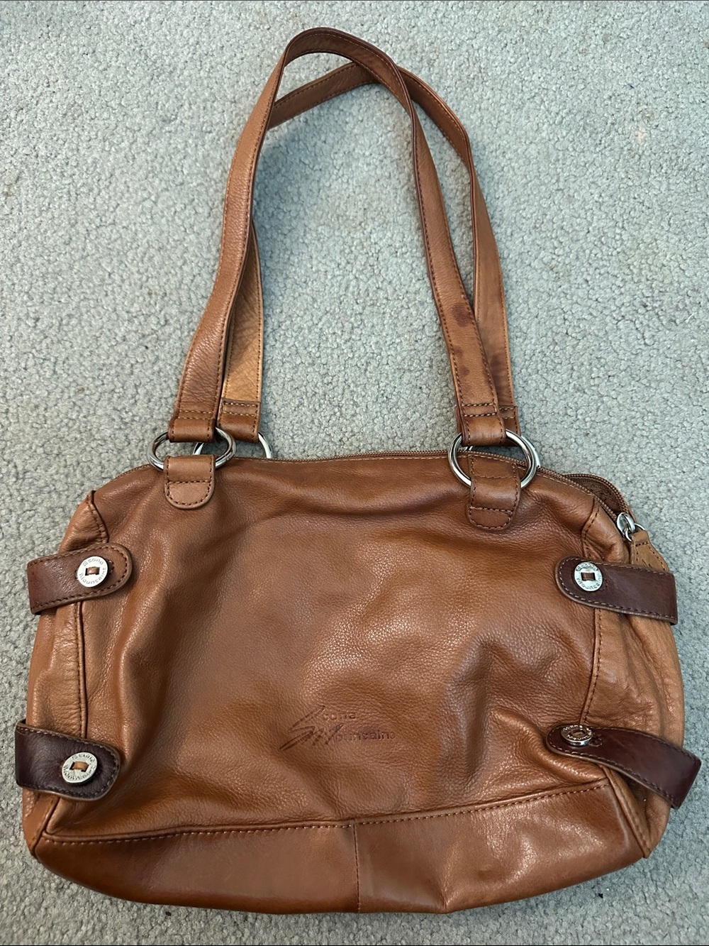 Stone Mountain leather purse